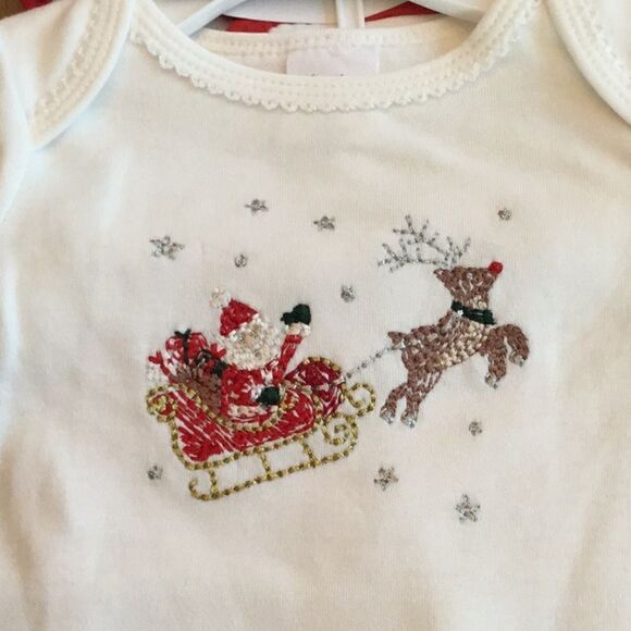 4 piece First Christmas outfit - Picture 4 of 8